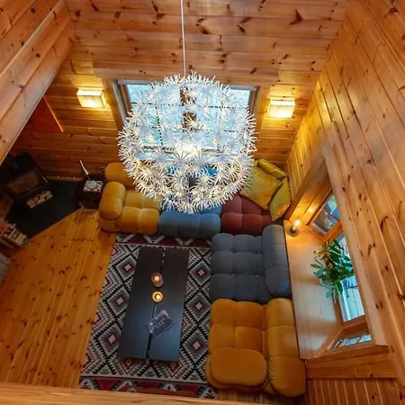 Ferienhaus Large Luxury Log Getaway