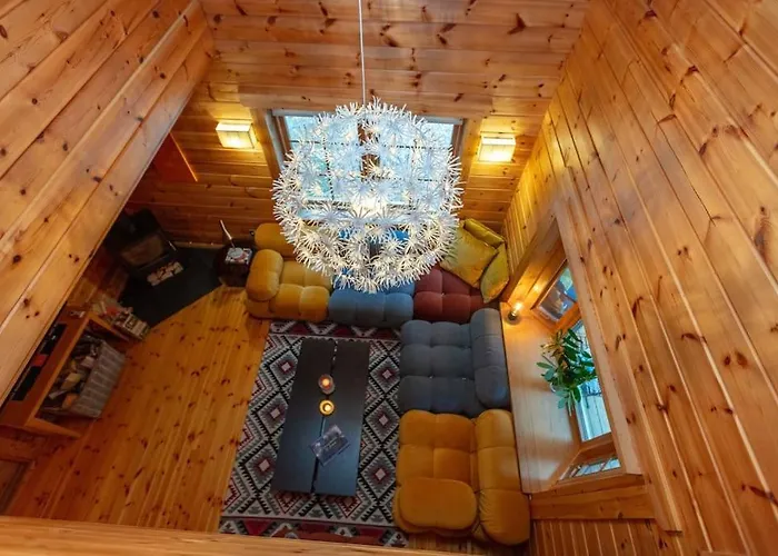 Casa de Férias Large Luxury Log Getaway